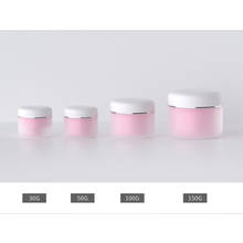 Tarros de plástico vacíos para loción en polvo, frascos redondos con tapas, rosa, 50g 2024 - compra barato