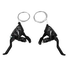 Hot AD-2Pcs MTB Bike Shifters EF51-7 3X7 21 Speed MTB Bicycle Bike Left Right Cycling Levers Derailleur Brake Lever Shifter Set 2024 - buy cheap