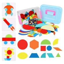 Wooden Toys Geometric Shapes Children Wooden 3D Puzzle Intelligence Kids Colorful Puzzle Jigsaw Toys Montessori Jigsaw Gift 2024 - buy cheap