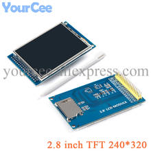2.8" 2.8 inch TFT LCD Screen Display Module Colorful LCD ILI9341 screen Touch Screen Module Resolution 240*320 DIY For Arduino 2024 - buy cheap