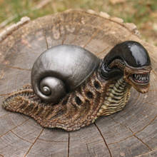 Creative Alien Snail Statue Crafts Decoration Character Statue Model Doll Collection Birthday Gift Office Garden Home Decor 2024 - buy cheap