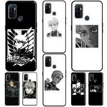 Armin Arlert Attack on Titan Anime For OPPO F5 F7 A52 A72 A1K A5S A15 A83 A91 A31 A53 A9 A5 2020 Reno 4 Pro 2Z Phone Cover 2024 - buy cheap