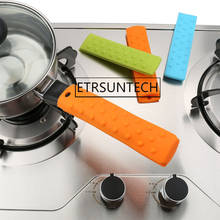 100pcs Cookware Parts Silicone Non-Slip Pot Pan Handle Durable Kitchen Accessories Handle Holder Saucepan Holder Sleeve 2024 - buy cheap