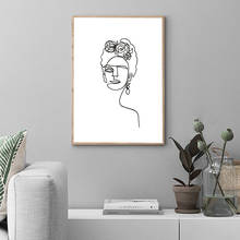 Абстрактный портретный плакат Скандинавская Картина на холсте женские настенные художественные картины для гостиной дома современные декоративные принты на стене 2024 - купить недорого