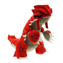 New Style Anime Kyogre Vs Groudon Plush Doll Pokemoned Stuffed Toy Pikachued New Year Gift Decorative For Kids 2024 - buy cheap