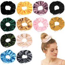 2020 Fashion Korea Hair Scrunchie Hair Ties Elastic Hair Bands Women Girls Zipper Headwear Ponytail Holders Hair Accessories 2024 - buy cheap