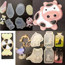 Popular1PC Cow Bottle Candy Shaped Jewelry Tool Jewelry Mold UV Epoxy Resin Silicone Molds For Making Jewelry 2024 - buy cheap