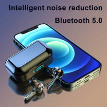 Наушники-вкладыши Bluetooth TWS-T13, с сенсорным управлением, IPX6 5,0, с шумоподавлением, водонепроницаемая гарнитура 2024 - купить недорого