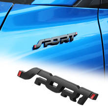 3D Metal Car Sticker SPORT Emblem Badge Decal for Ford Focus Fusion EcoSport Kuga Mondeo Everest Transit Custom Tourneo Custom 2024 - buy cheap