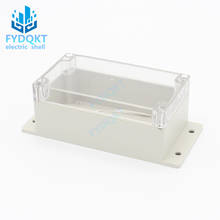 1 un capa protetora para caixa de projeto eletrônica de plástico transparente, à prova d'água, 158x90x65mm 2024 - compre barato