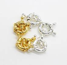 5pcs/lot Copper Sailor Clasp Hooks Key chain Clasps Key Ring Bracelet Chain DIY Jewelry Making Connectors Supplies 2024 - buy cheap