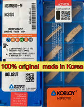 MGMN150 MGMN200 MGMN250 MGMN300 MGMN400  MGMN500 MGMN600 NC3030 100% original Korean KORLOY Carbide insert Processing: steel 2024 - buy cheap