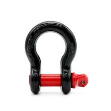 3/4" 4.75 Ton Univerial Car Tow Trailer Hook D-Rings Bow Shackle Red Black 2024 - buy cheap