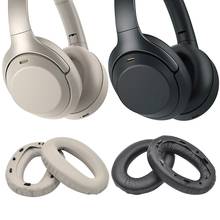 2021 Горячая подходит подушечки для Sony Mdr-1000x 1000xm2 1000xm3 губка наушника рукав наушники амбушюры наушников хлопок 2024 - купить недорого