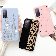 Leopard Phone Case For Samsung Galaxy S20 FE Lite Fan Edition Case Cute Cat Cover For Samsung s20 fe lite fan edition Capa 2024 - buy cheap