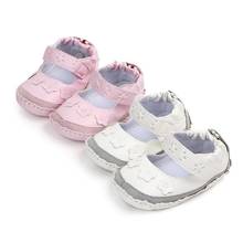 Infant Baby Girls Soft Sole PU Leather First Walkers Crib Shoes 0-18 Months Flower Baby Moccasins Shoes 2024 - buy cheap