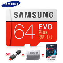 Samsung Memory Card 64GB EVO+ Plus 128GB 256GB Micro SD 100MB/S Class10 TF/SD Micro Card UHS-1 U3 cartao de memoria with Adapter 2024 - buy cheap
