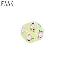 FAAK Dice Erotic Craps Toys Love Dices Toys For Adults games Sex Toys Couples Dice Sex Game Bar Toy Couple Gift 2024 - buy cheap