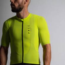 Дышащая футболка для велоспорта с коротким рукавом и светоотражающими полосками 2024 - купить недорого
