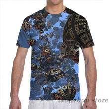 Camiseta masculina e feminina estrutura total, estampa fashion, camisa de meninos e meninas, camisetas de manga curta 2024 - compre barato