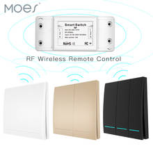 433Mhz Wireless Smart Switch RF Remote Control Receiver Push Button Controller Wall Panel Transmitter,2 way/3 way Multi-Control 2024 - buy cheap