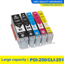 PGI-250 CLI-251 Ink Cartridge for Canon PIxma MG6620 MX922 MG5620 MG5420 MG6320 MG6420 MG7520 MG5520 iP7220 2024 - buy cheap