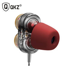 QKZ KD7 3.5mm Headset Hands Free with Mic Music Earphone Dual Driver Sport Earphone for Mobile Phone Tablet MP3 Player Earphones 2024 - buy cheap