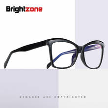 Brightzone Blue Light Filter Computer Glasses for Blocking UV Headache Anti Eye Fatigue Vintage Eyeglasses Unisex Classic Black 2024 - buy cheap