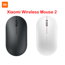 Xiaomi-ratón inalámbrico Mi 2 para ordenador portátil, dispositivo óptico con conexión WiFi, 1000dpi, 2,4 GHz, para Macbook, Notebook y portátil 2024 - compra barato