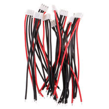 Cable de silicona para cargador de batería LiPo, 10 piezas, 10cm, para 1s, 2s, 3s, 4s 2024 - compra barato