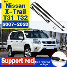 Capa amortecedora para dianteira de carro, suporte de amortecedor, barras de elevação, para nissan x-trail rogue 2004-2011 t31 t32 2024 - compre barato