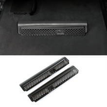 For Audi A4 B9 2019-2021 Under Seat Floor Rear AC Heater Air Conditioner Duct Vent Cover Grill Outlet Cover Trim 2024 - buy cheap