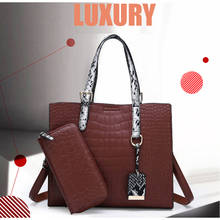 Handbag Women Large Shoulder Crossbody Bag Luxury Desinger Female Leather Handbags and Purses Ladies Tote Messenger Bag BigBlack 2024 - buy cheap