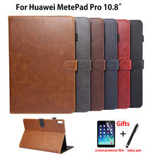 Luxury Case For Huawei Matepad Pro 10.8 MRX-AL09 MRX-W09 Case Cover Funda Tablet PU Leather Stand Shell Capa +Gift 2024 - buy cheap