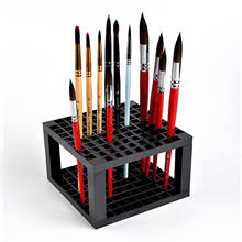 Pen Holder Stand Solid Dresser Brushes Desk Pencil Organizer Marker Display Rack 2024 - buy cheap