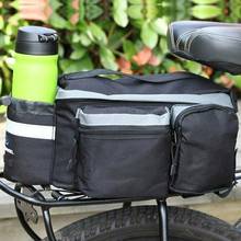 Bicycle Bags Rear Seat Storage Bag Waterproof Cycling Bag Mountain Bike Pannier Saddle Rack Trunk Bags Luggage Carrier Bike Bag 2024 - buy cheap