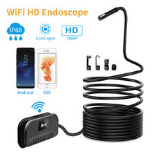 2MP 1080P Wireless HD WIFI Endoscope Water-proof IP66 Inspection Camera CMOS Borescope For iphone and Android Otoscope 5M 2024 - buy cheap