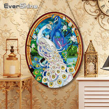 EverShine DIY Diamond Painting Special Shaped Peacock Hanging Picture Diamond Embroidery Animal Handwork Art Wall Decor 2024 - buy cheap