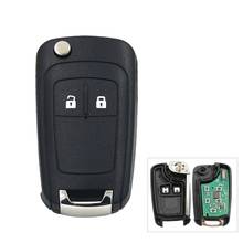 2 Buttons 434MHz With ID46 Chip Car Remote Control Key Fob for Chevrolet Aveo Cruze Orlando HU100 Blade 2024 - buy cheap
