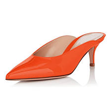 LOVIRS Women's Slingbacks Pumps Pointed Toe Thin Heel Pumps 6.5cm Evening Dress Shoes Low Heel Stiletto Heel Shoes US 5-15 2024 - buy cheap