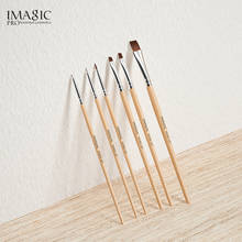 IMAGIC  Professional 6Pcs Cosmetic Makeup Brush Foundation painting face paint Lip Make Up Eye Brushes Set 2024 - buy cheap