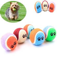 Cute Mini  Safe Small Dog Toys For Pets Dogs Chew Ball Puppy Dog Ball For Pet Toy Puppies Tennis Ball Dog Toy Ball Pet Products 2024 - buy cheap