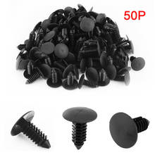 8mm Car Plastic Rivet Bumper Fender Fastener Clips For Dacia duster logan sandero stepway lodgy mcv 2 2024 - buy cheap