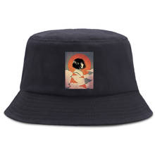 Japanese Red Sun Girl Retro Printing Bucket Cap For Man Hip Hop Beach Sun Women'S Bob Hat Harajuku Fishing Men'S Panama Hats 2024 - buy cheap