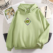 Frog Graphic Hoodie Animal Print Pullover Long Sleeve Harajuku Sweatshirt Plus Size Warm Hoodies for Women Basic Kpop Clothes 2024 - buy cheap