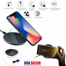 5W Wireless Charger Adapter Qi Charging Pad Charger Stand Dock Samsung Galaxy S8 iPhone 8 Phone Charger 2024 - buy cheap