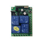NOVA DC12V 4CH 10A Radio Controlador RF Wireless Push Interruptor de Controle Remoto 315 MHZ 433 MHZ teleswitch 3 Transmissor + 1 receptor - especificações