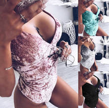Macacão feminino sem mangas sensual, moda feminina, macacão de malha, top e roupas 2024 - compre barato