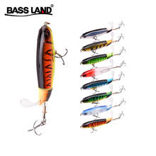 Bassland Jackall Pompadour cebo duro wtopper plopper artificial fihsing señuelo crankbait jerkbait wobblers pesca mar bass Japón 2024 - compra barato