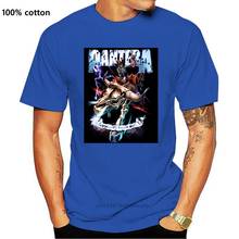 Мужская хлопковая футболка Pantera Cowboys, Официальная футболка с оригинальным принтом 2024 - купить недорого